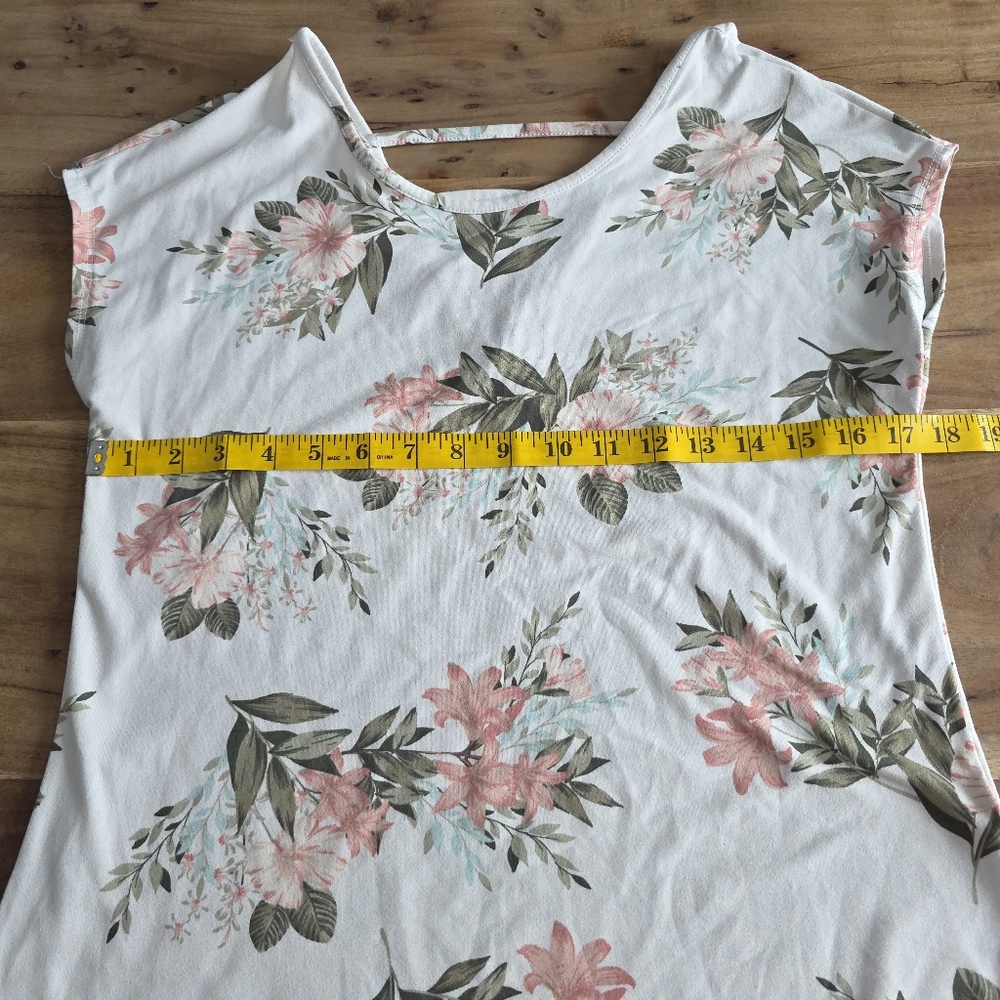 2/20$ Ardene Pastel Floral Top, Soft Girl / Coquette Aesthetic - size L - Picture 11 of 13